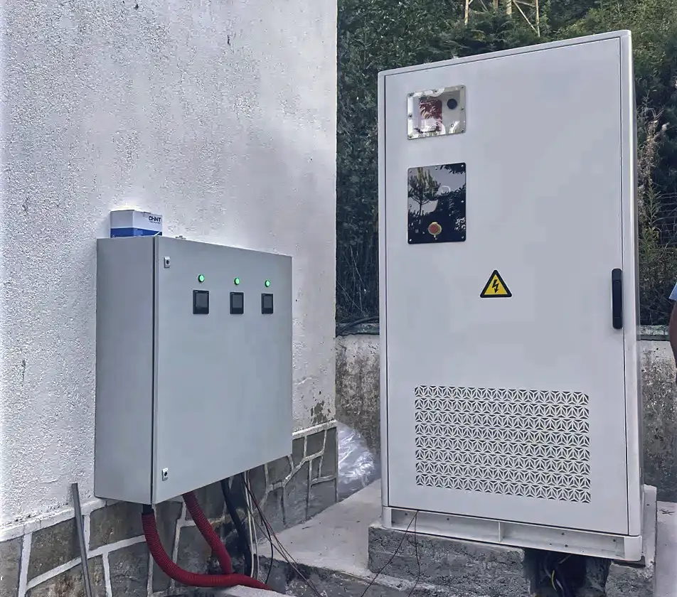 BESS проект 100 kW / 233 kWh — ВЕЦ, БЪЛГАРИЯ